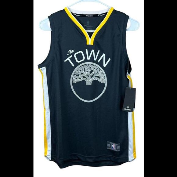 Fanatics‎ Youth Golden State Warriors Jersey Sz. YL NEW The TOWN NBA - Picture 1 of 7